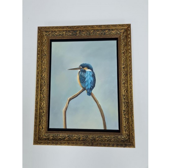 Framed Acrylic painting on canvas - 440 mm x 550 mm