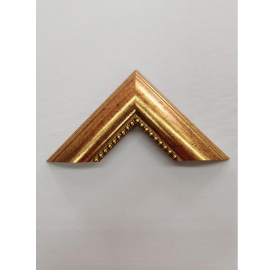 6093BZG Gold Beaded Frame
